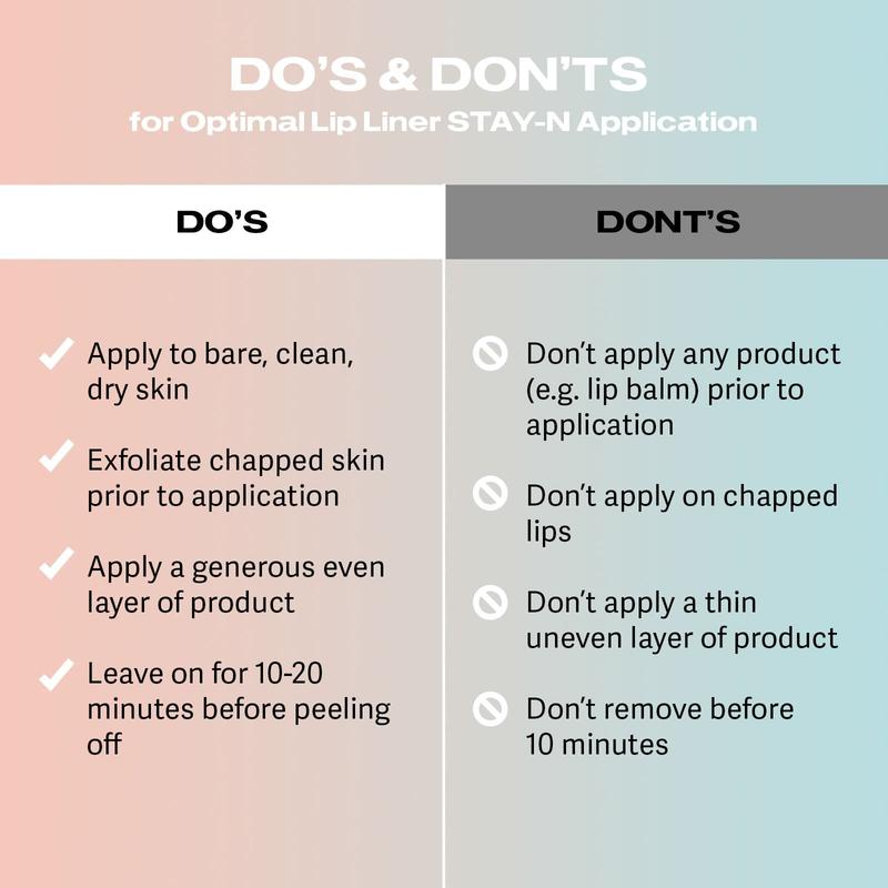 LumiLips - Abziehbarer Lipliner | 1+2 GRATIS