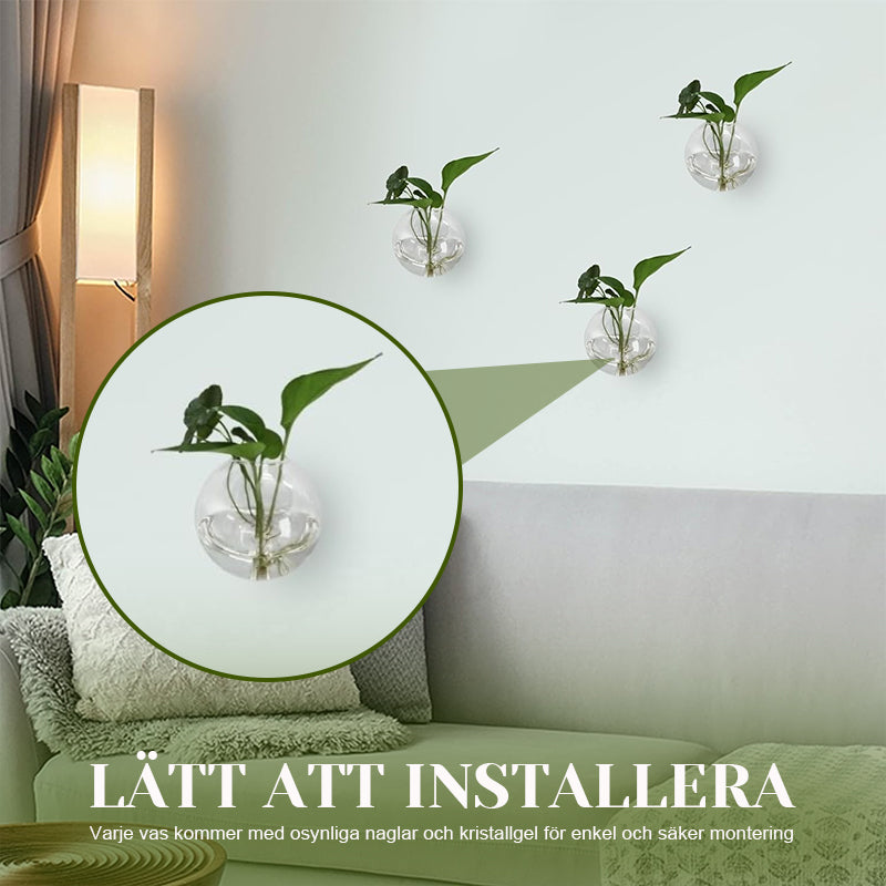 1+1 Gratis | WallBloom™ Kreative Wandmontierte Vase