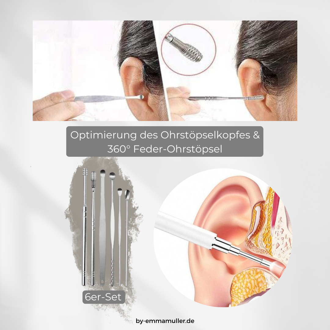 EarWaxCleaner™ - Kit zur Entfernung von Ohrenschmalz 50% RABATT