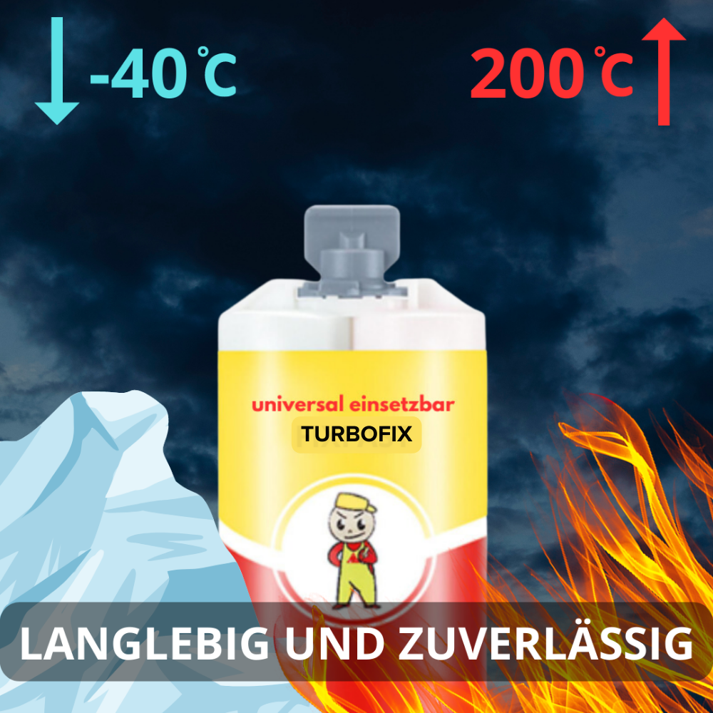 TurboFix - Der schnelle und zuverlässige Reparaturklebstoff