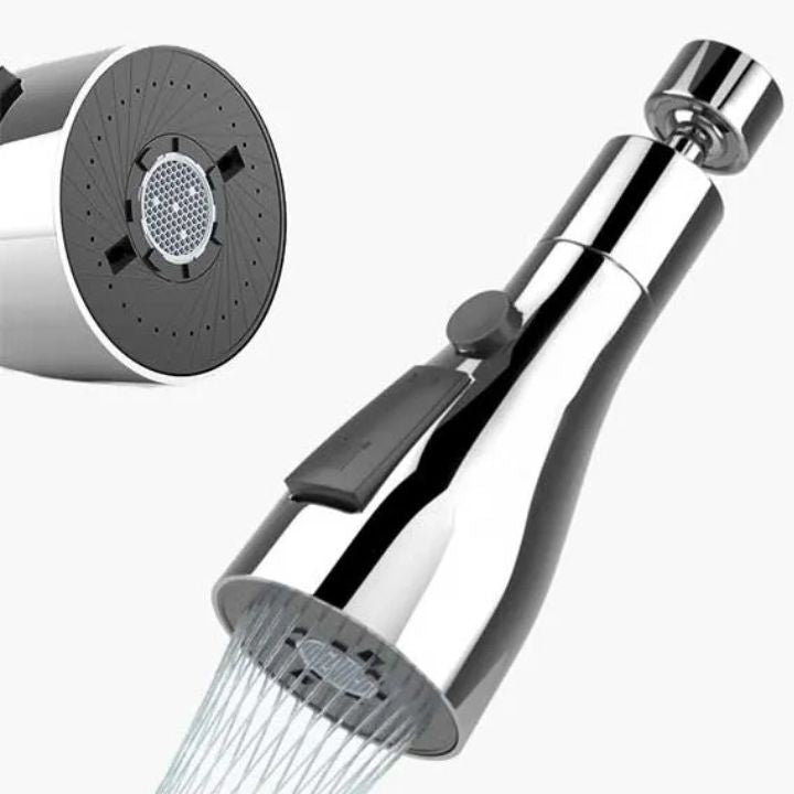 SpinFlow™ - 360° drehbarer Küchenwasserhahn mit einstellbaren Sprühmodi