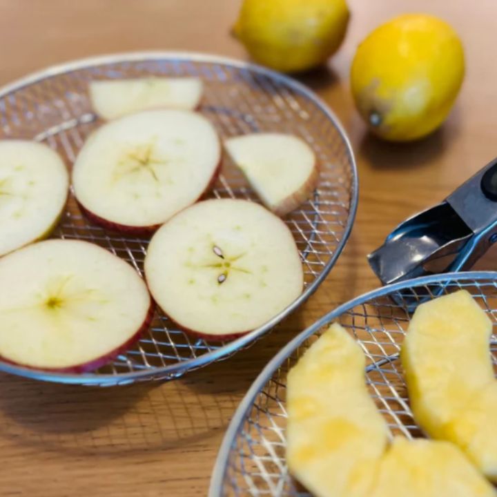 StapelFryer | Stapelbares Edelstahl-Luftfritiergestell-Set (3 Stück)