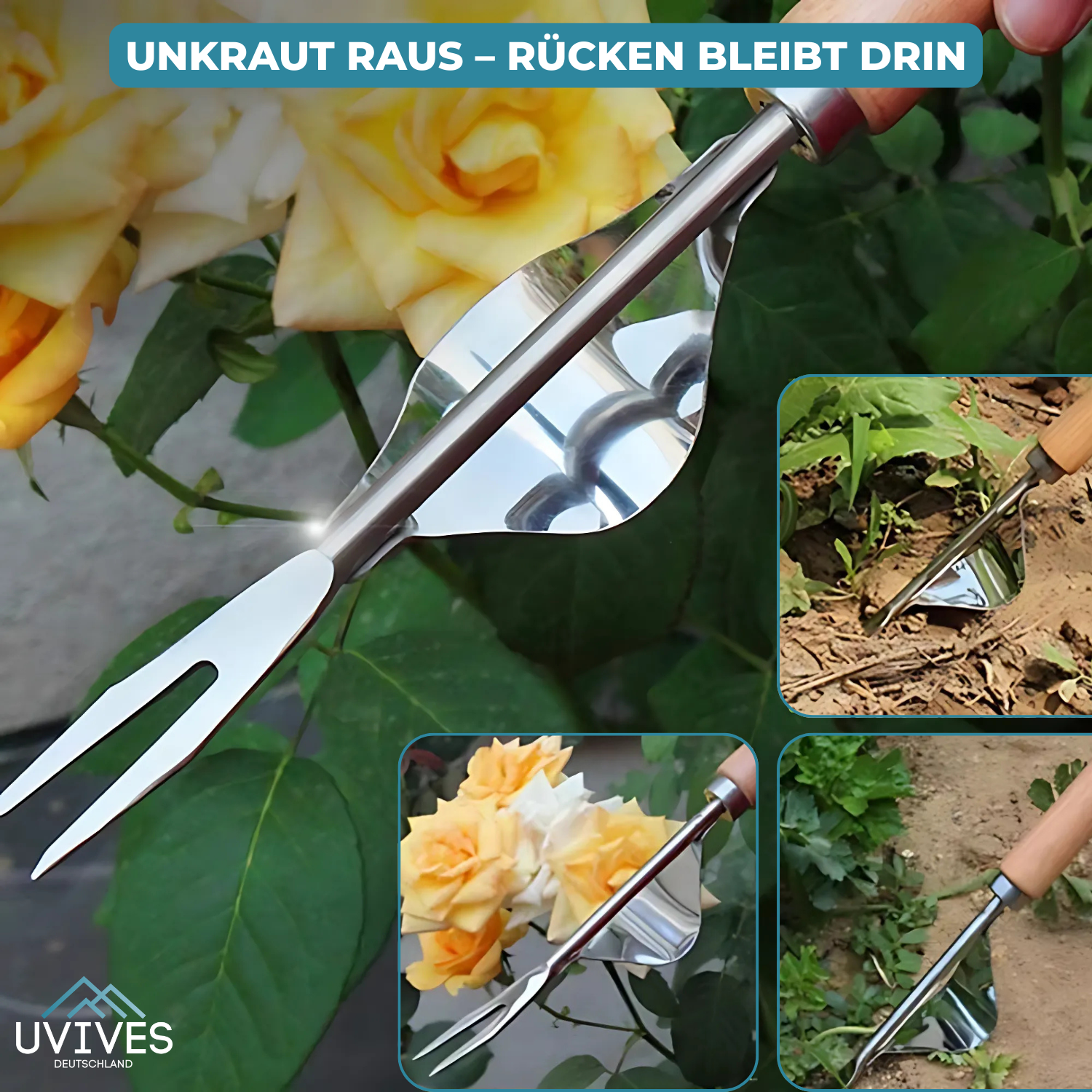 PlantPull™ – Jätarbeit schnell und rückenschonend erledigen