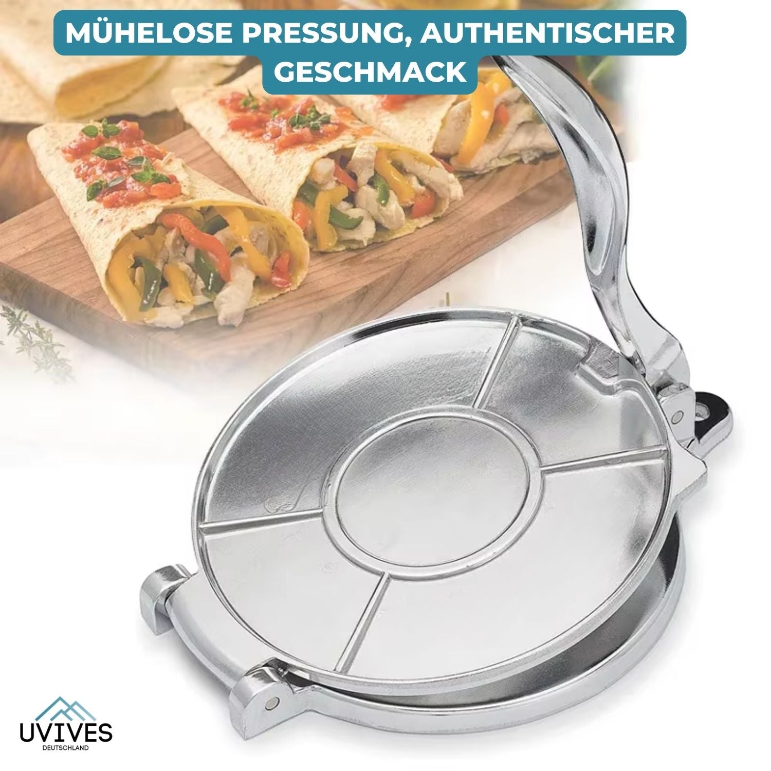 FlattaTilla™ - Mach Tortillas im Handumdrehen