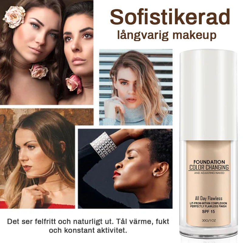 Schweißfeste und lang anhaltende Makeup Foundation