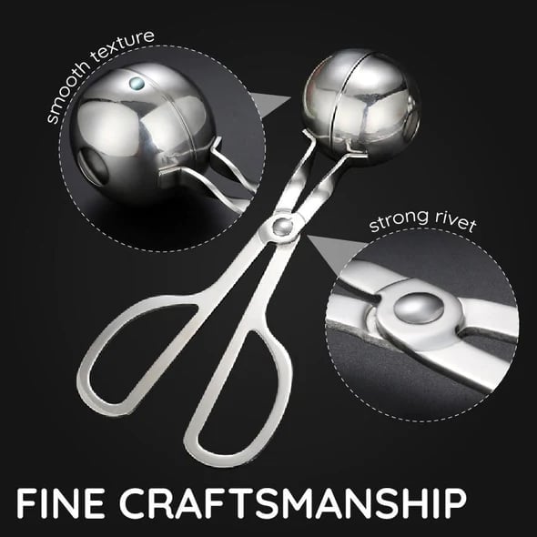 SteelSphere™ – Perfekte saftige Fleischbällchen formen ohne Chaos oder Aufwand