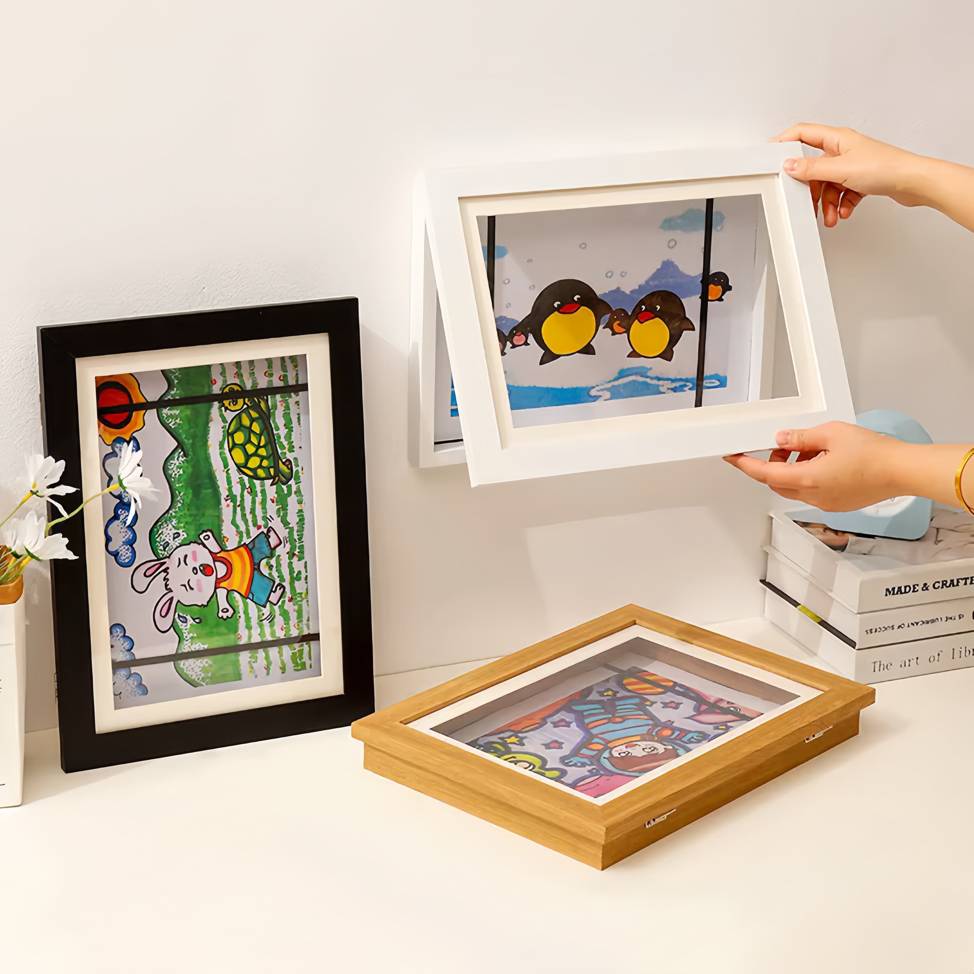 MemoryFrame™ – Bilderrahmen für Kinderkunst