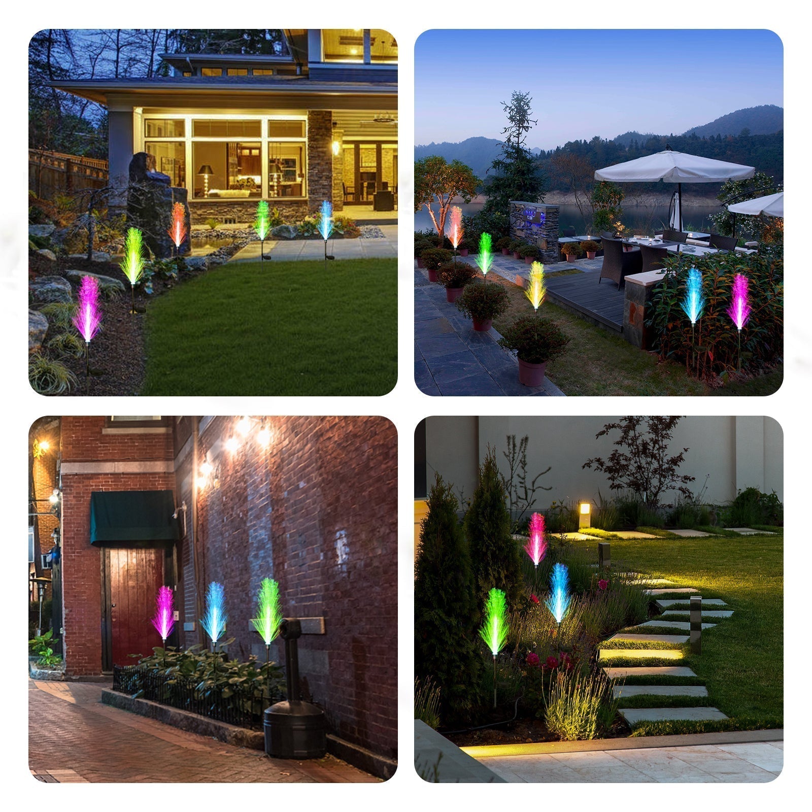 GlowPetal – Farbwechselnde Solarblumenlichter für deinen Garten