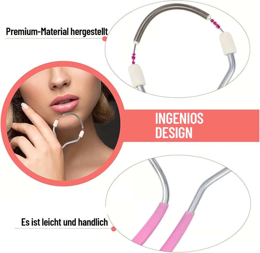 2+2 Gratis | Silvella™ - Manueller Epilierer für Gesichtshaare