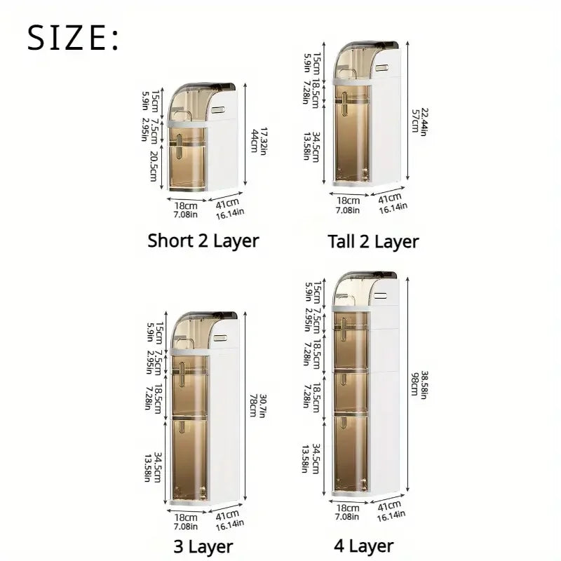 GlideNest™ — Verwandeln Sie Ihr Bad-Chaos in Ruhe auf Rollen