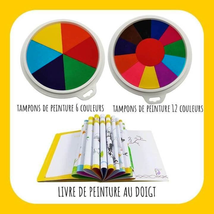 BrilliDazzle™ Finger Painting Set – Entfachen Sie sofort die Kreativität und das Selbstvertrauen Ihres Kindes