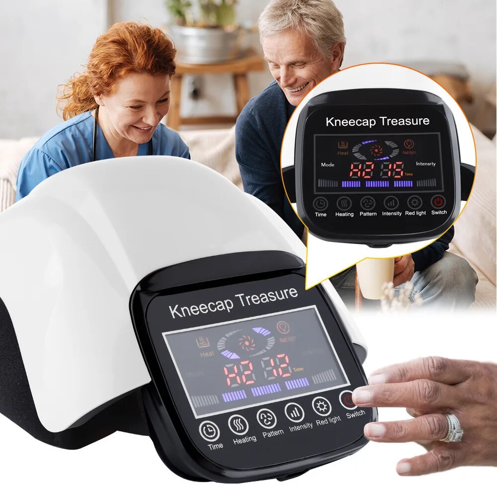 KneeMassager™ - Rotlichttherapie Kniemassagegerät (50% RABATT)