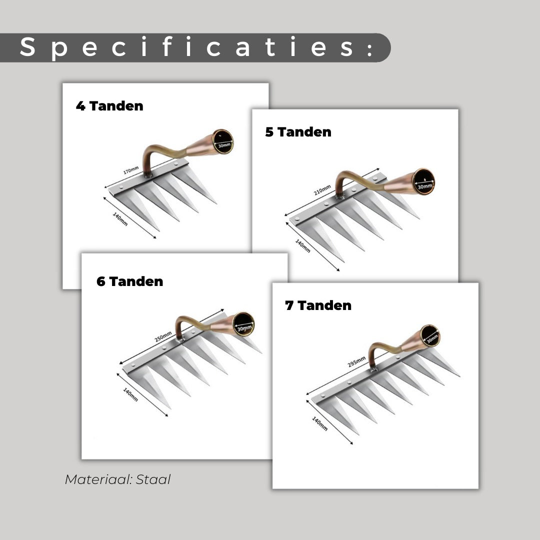 Gartenharke - Hält Ihren Garten fast von alleine sauber und schön!