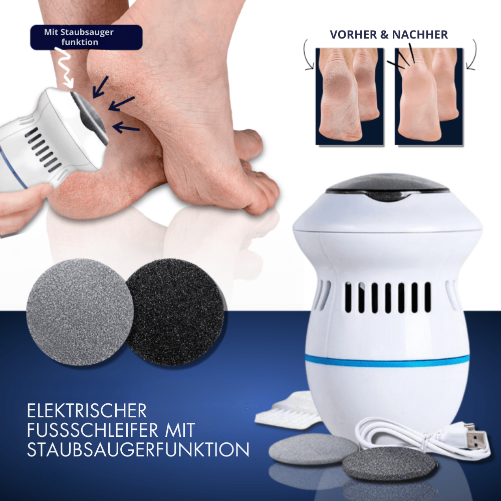 Elektrisches Schleifen | Elektrischer Hornhautentferner mit Vakuumfunktion