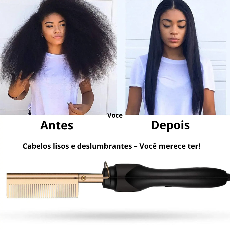 QuickHeat™ - Elektrischer Titan-Haarglätter