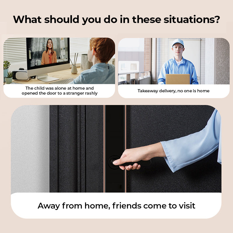 Video-Türklingel VisioCall™ | Zwei-Wege-Audio & Nachtsicht | 50% Rabatt | Kabellos