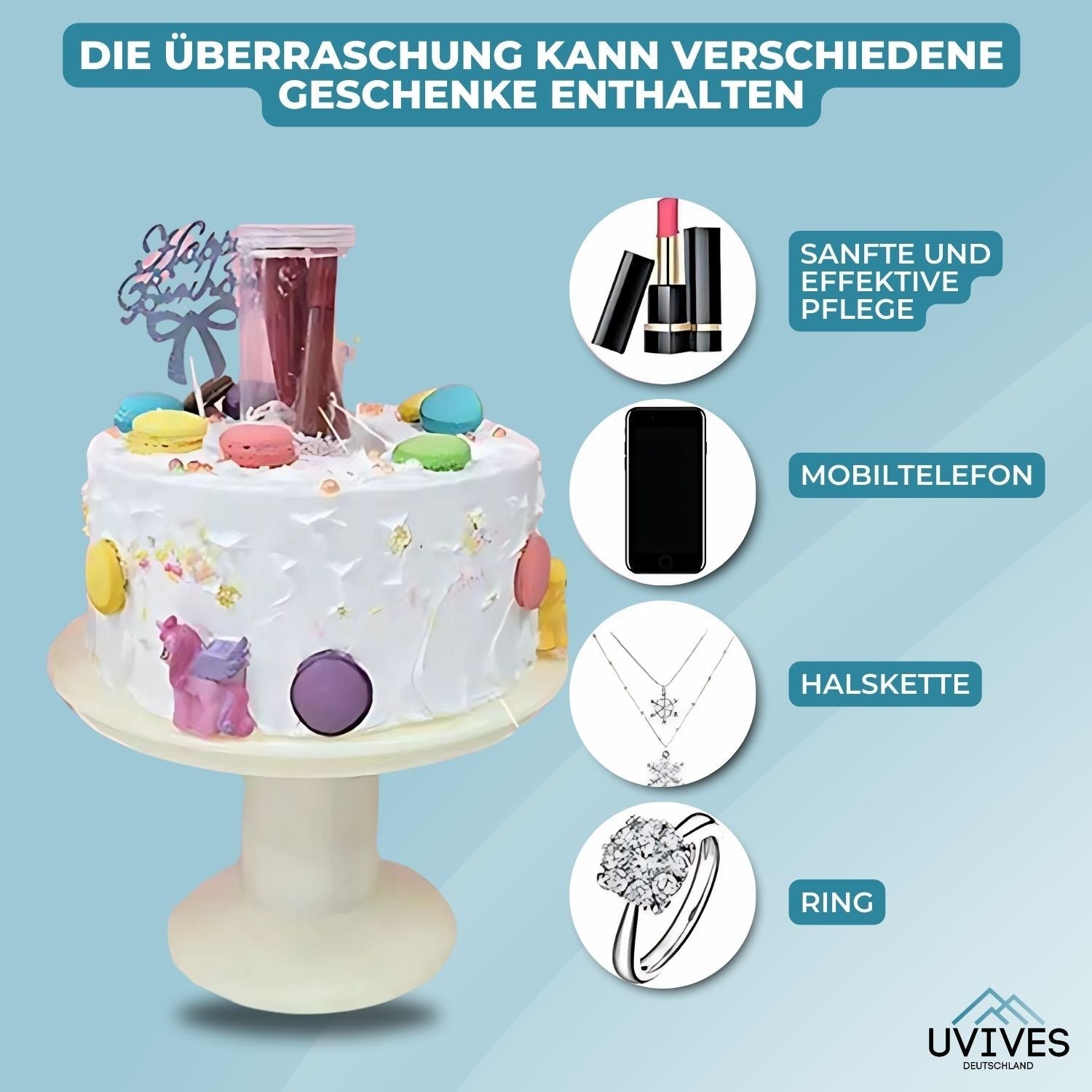 PopCake™ - Überraschungs-Kuchenständer