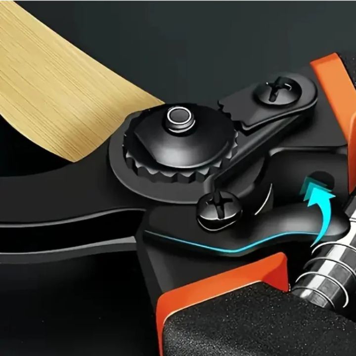 Profi‑Gartenschere™ | Ergonomisch & Ratsche | Präziser Schnitt bis 2 cm | Gehärteter Stahl