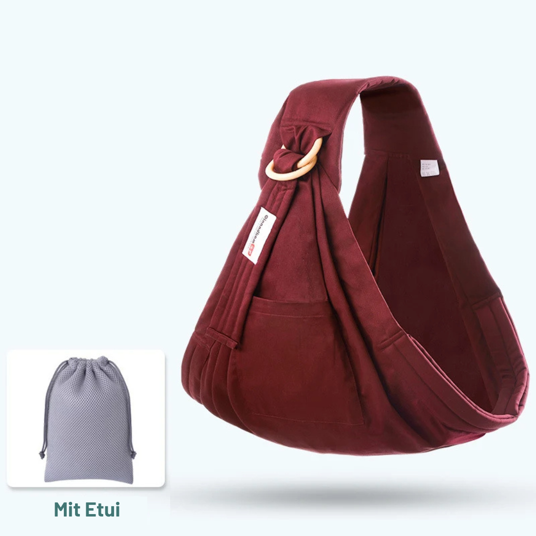 Nestify™ - 2-in-1-Babytrage und Stilldecke