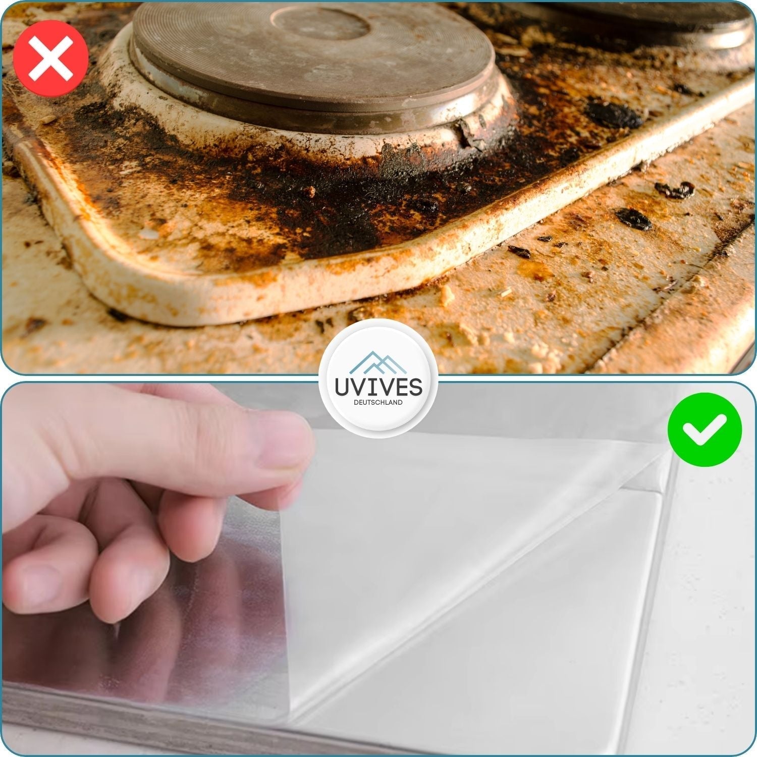 StainShield - Aufkleber zum Schutz vor Verschmutzung