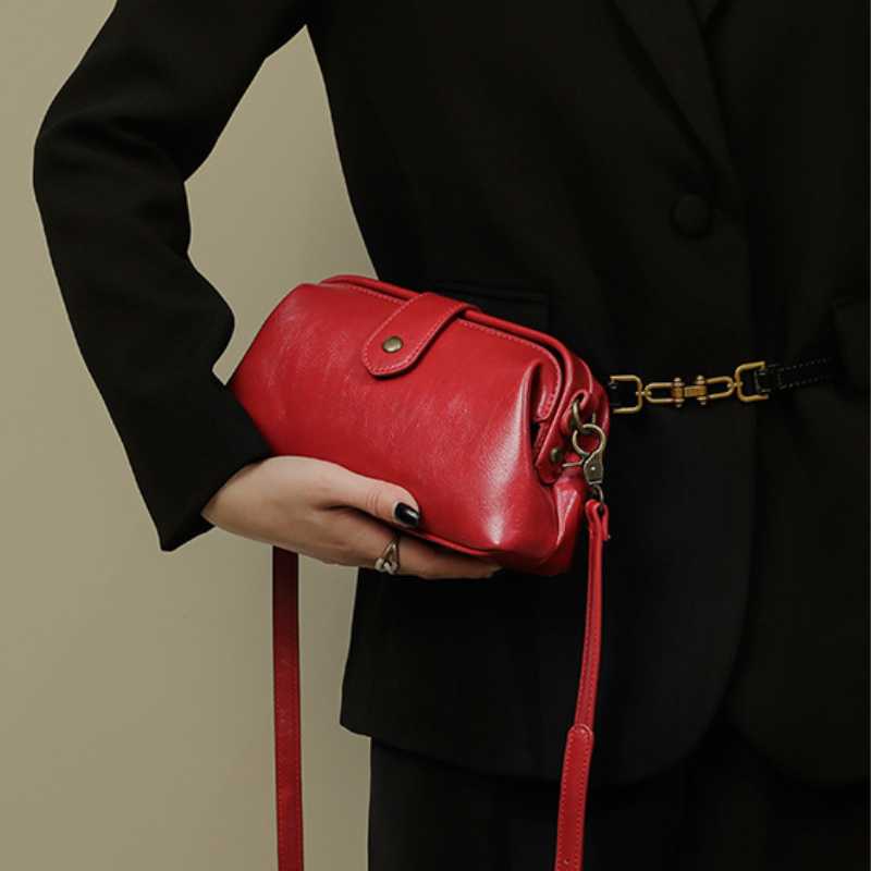 Vicky's™ | Handgefertigte Leder Retro-Tasche