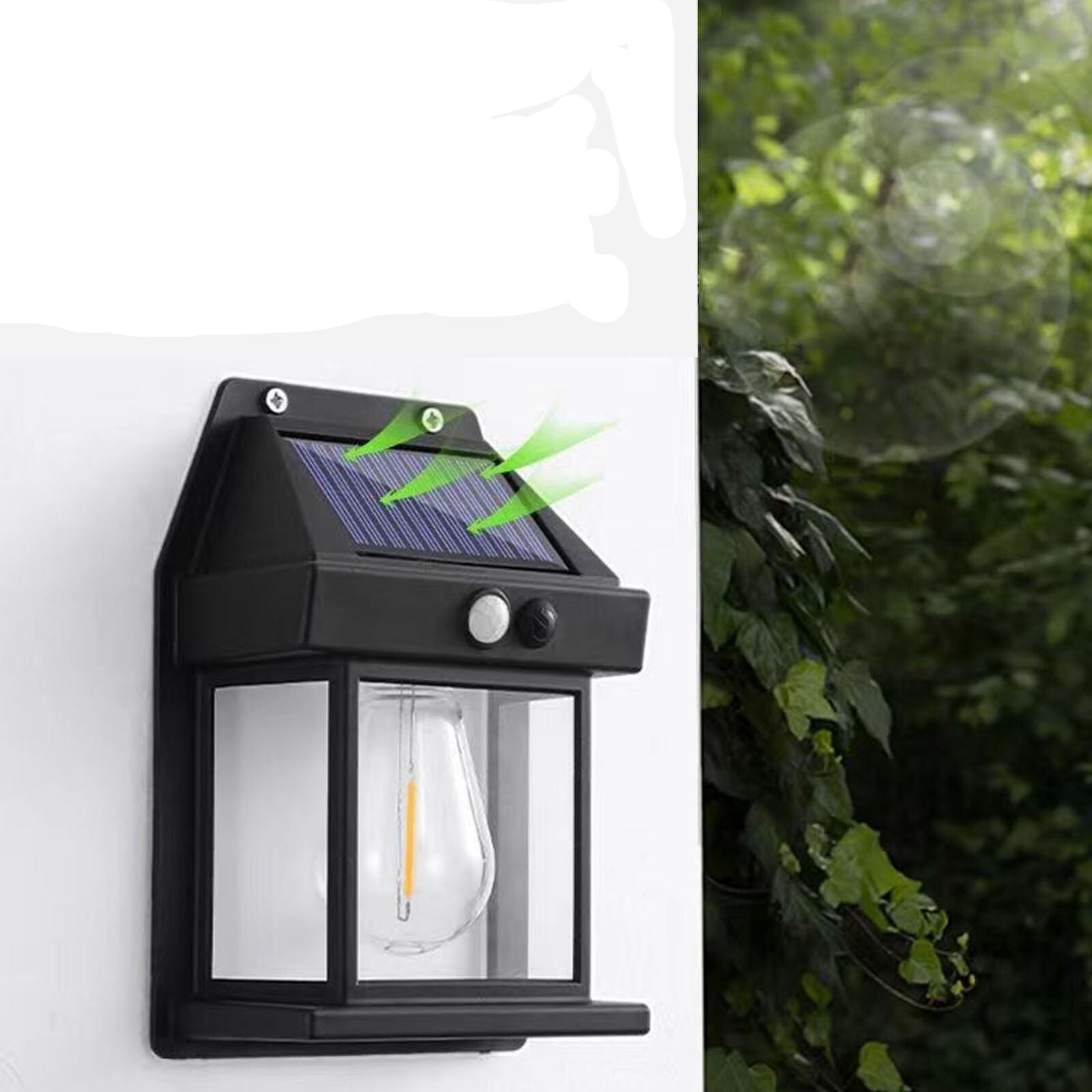 SolarClear® - Solarbetriebene Wandleuchte