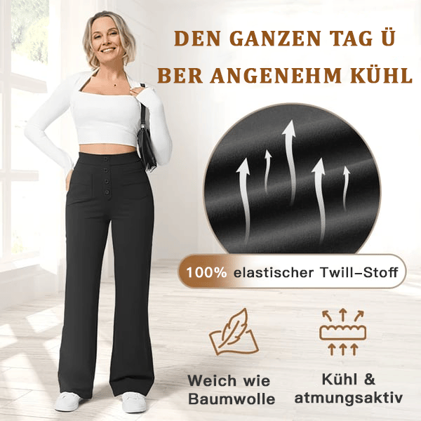 KomfortPlus™ - Lässige Stretch-Hose mit hoher Taille für Frauen