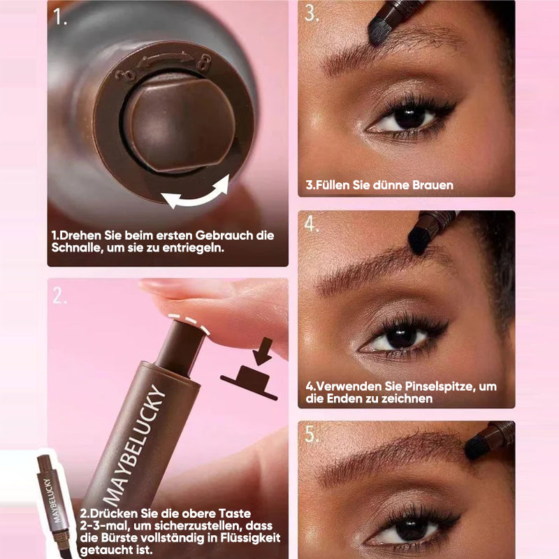 Wilder Augenbrauen Samt dreidimensionales Färben von Augenbrauen Creme | 50% RABATT