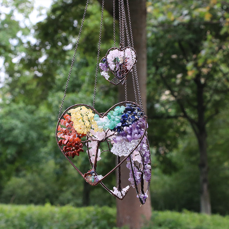 HeartGlow - Der kristallene Lebensbaum-Anhänger