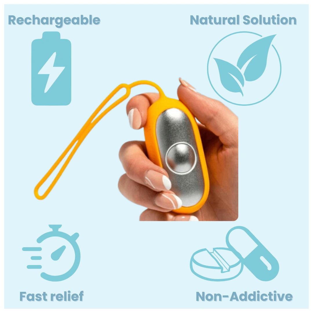 Calmfy™ Mikro-Strom Chill Pod — Stress schnell abbauen für tiefen Schlaf und klare Konzentration