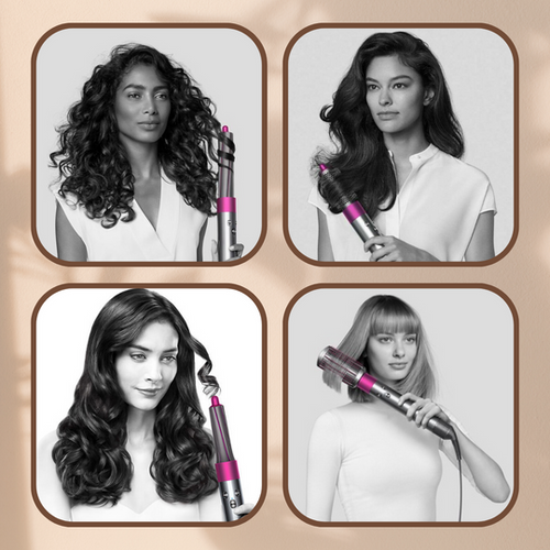 5-in-1 Haarglätter & Styler | Airflow-Technologie | Für Glatte & Lockige Looks | HairFlex Pro