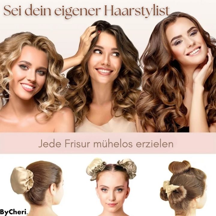 50% RABATT TEMPORÄR | GlamWave™ Satz | Erzielen Sie mühelos herrliche, hitzefreie Locken!