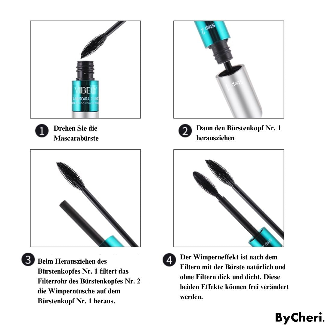 50% RABATT TEMPORÄR | Vibely™ | Wimpernkosmetik Mascara