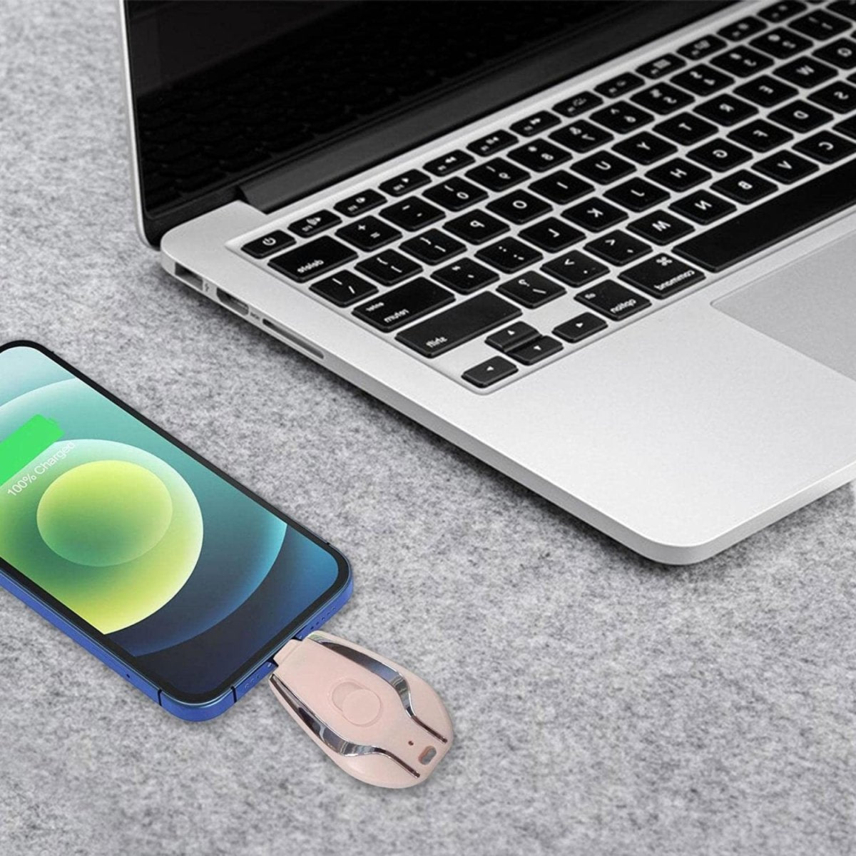 50% Rabatt | PowerBank™ SOS Schlüsselbund-Ladegerät