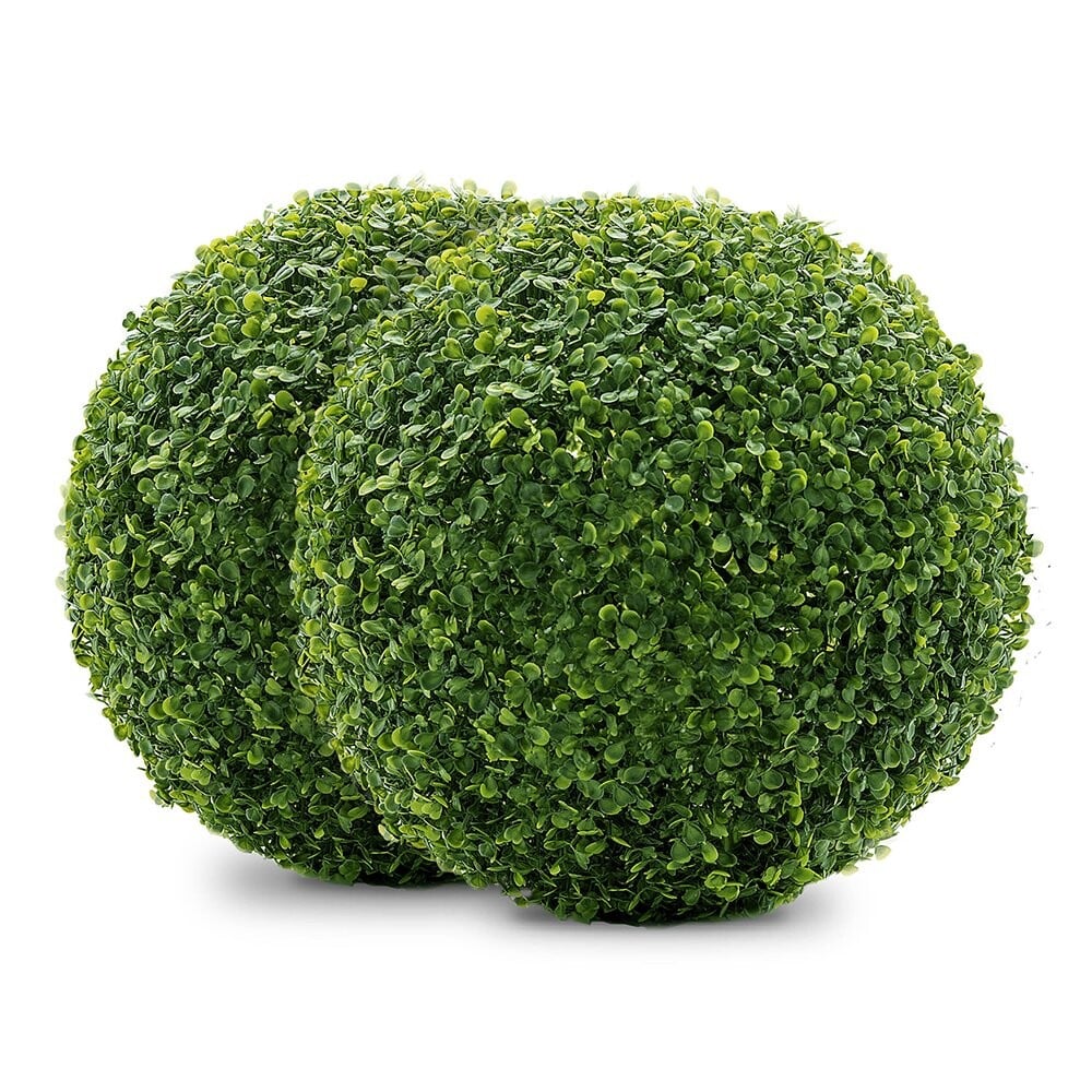 2+2 GRATIS | Künstliche Topiary-Kugel – Perfekte grüne Dekoration für Laden, Café, Büro und Zuhause
