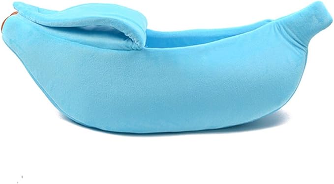 Lustige Banane Katze Bett Haus niedlich kuschelig Katze Matte Betten warm langlebig