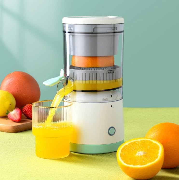 JuiceMate™ Mini Saftpresse | Tragbar & USB-Aufladbar | Frischer Saft überall