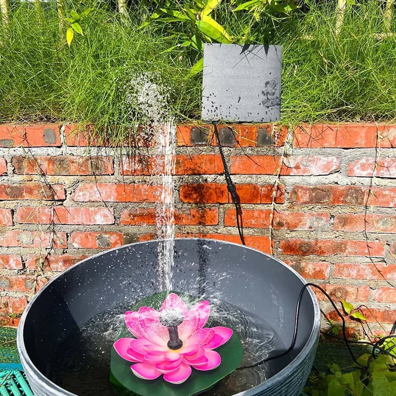 SunFlow – Magischer Solarspringbrunnen für deinen Garten