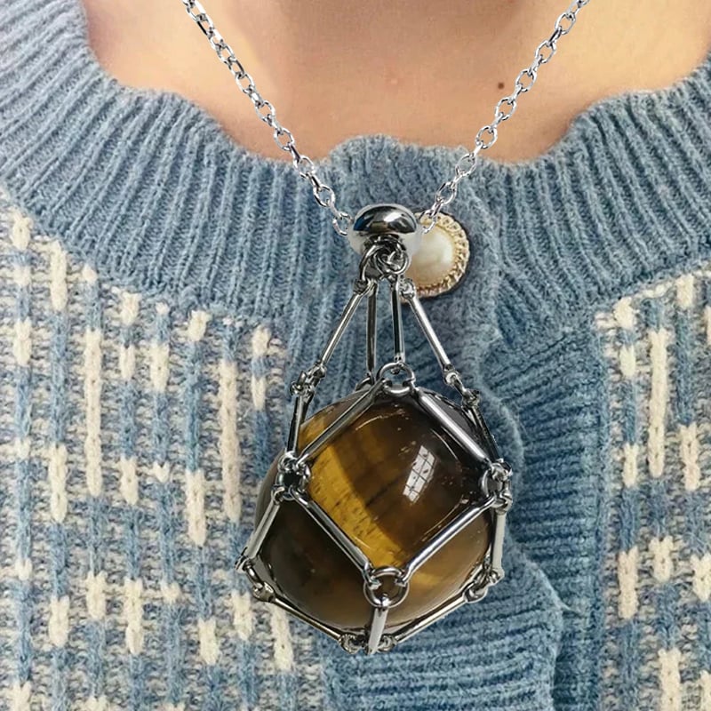 AuraPulse™ Halskette – Tägliche Ruhe, Selbstbewusstsein und magnetische Energie erleben