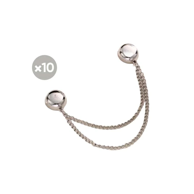 ClipMag™ - Genießen Sie die starken Magnete, die Ihre Kleidung sicher an Ort und Stelle halten (10 Stück)