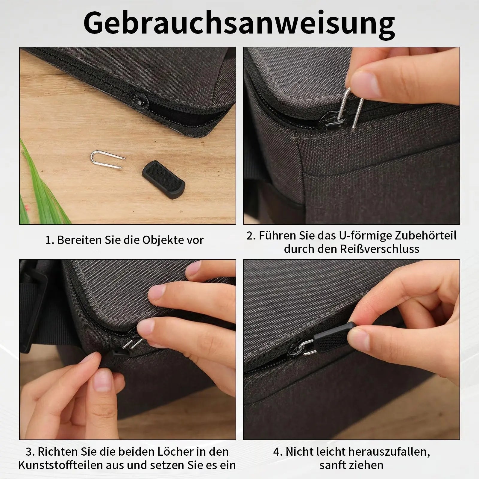 1+1 GRATIS | ZipEase™ Reißverschluss-Set — Sofort festsitzende Reißverschlüsse lösen für ein reibungsloses, müheloses Schließen jedes Mal