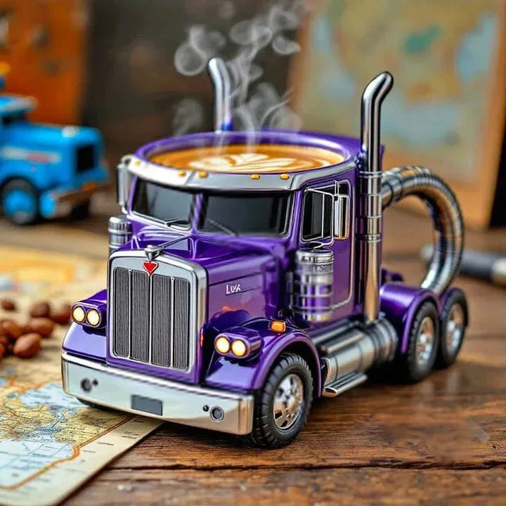 RoadBrew™ - Die unverzichtbare Semi-Truck-Kaffeetasse für Fahrer