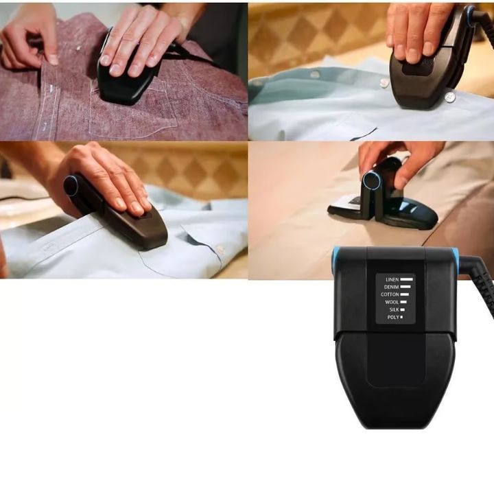 Reise-Dampfbügeleisen | Tragbar & Faltbar | Schnelles Aufheizen | Kompaktes Design