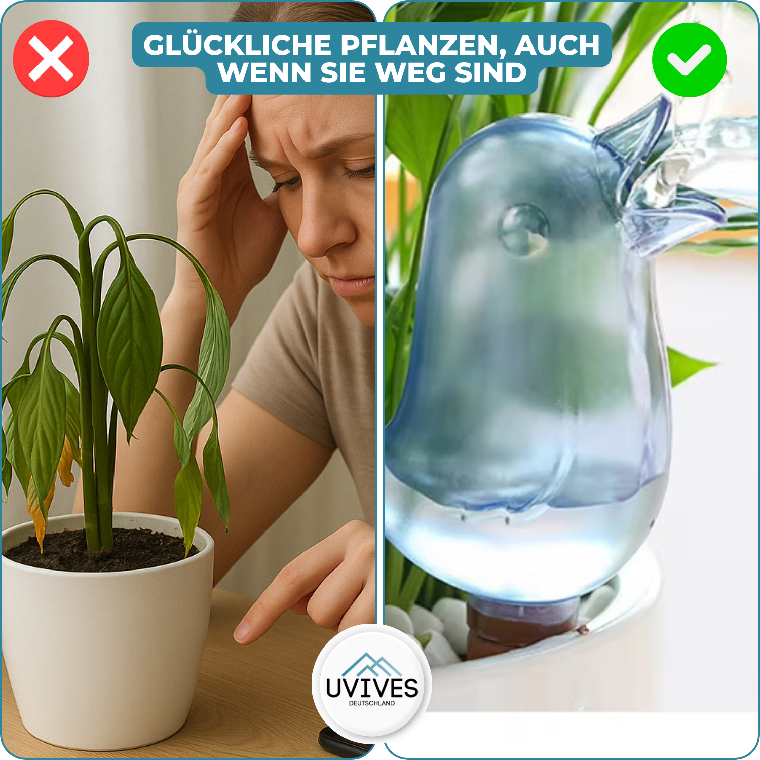 2+1 GRATIS | BloomFeeder™ - Automatischer Blumengießer