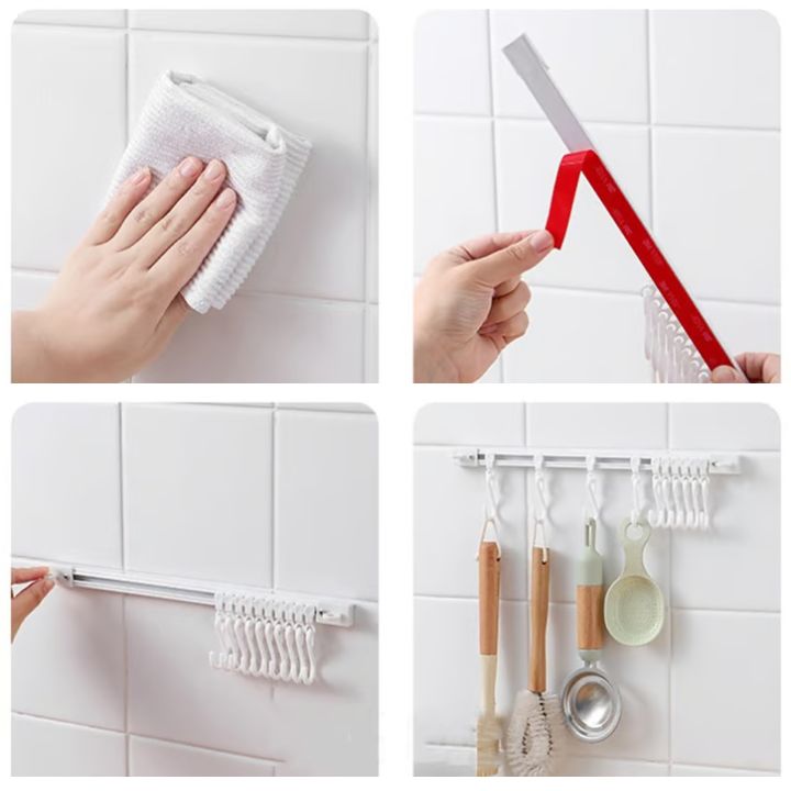 1+1 Gratis Gleitschienenhaken – Multifunktional und platzsparend zugleich