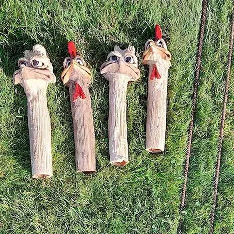 CluckyCharm - Die witzige Gartendeko mit Charakter!