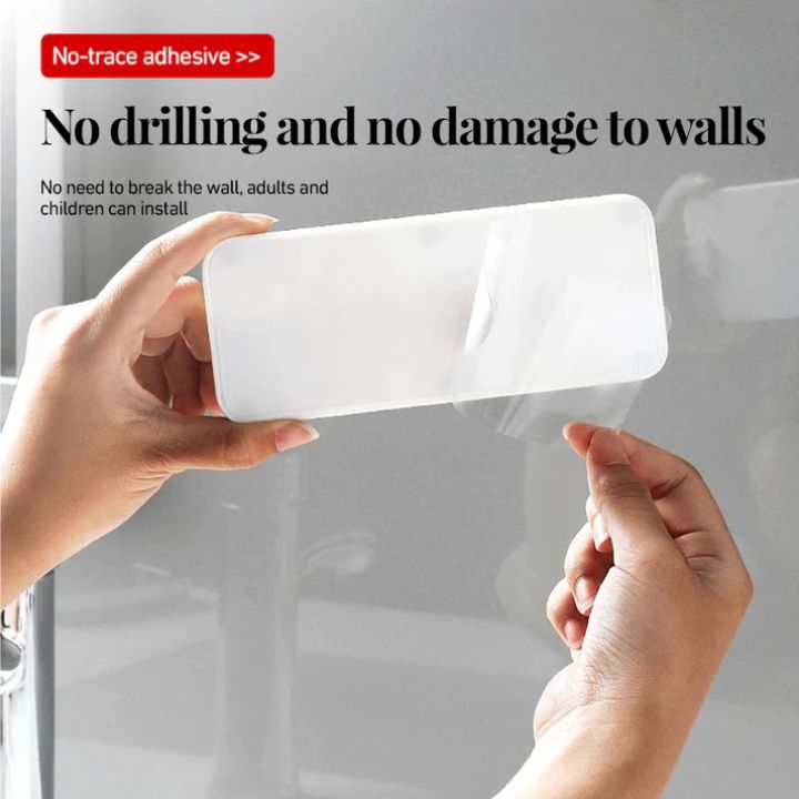 Wandmontierte Doppel-Abfluss-Seifenschale