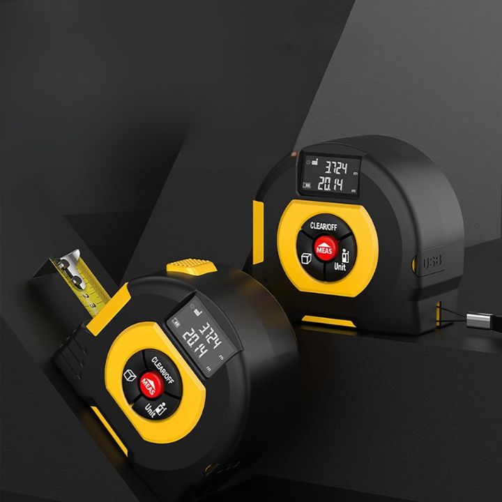 3-in-1 Laser-Maßband – Digital, infrarot & klassisch in einem Tool