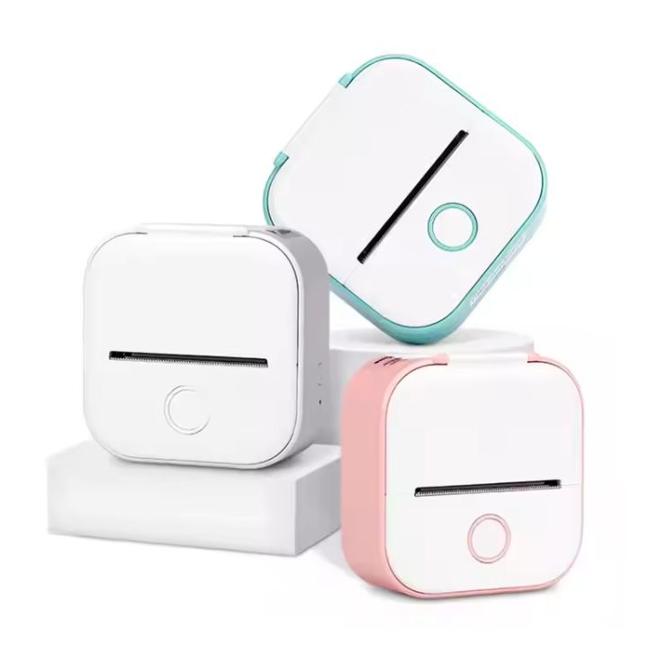 Tragbarer Mini-Drucker – Gratis Rolle inklusive