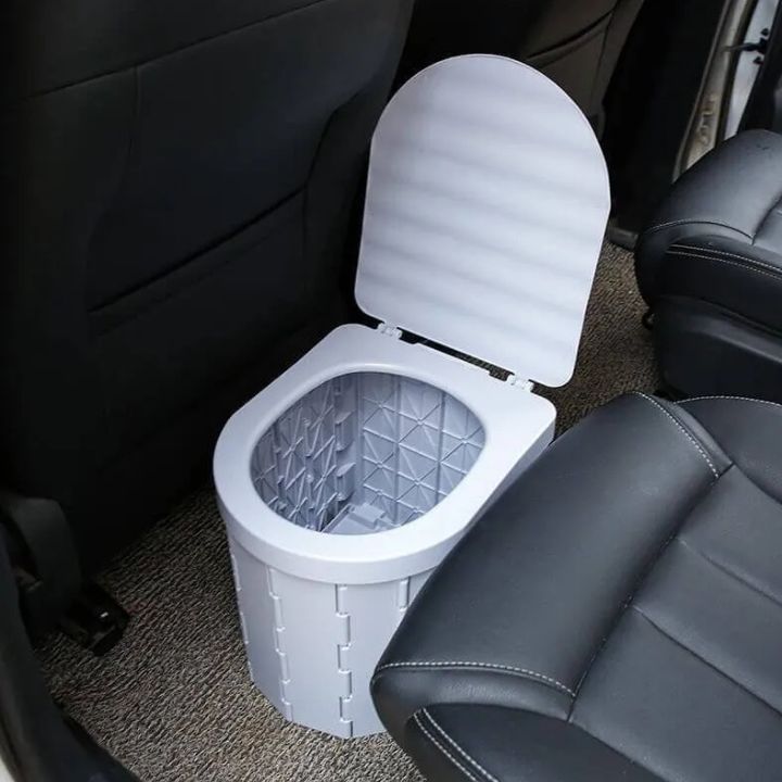 Tragbare Klapptoilette für Outdoor & Notfälle